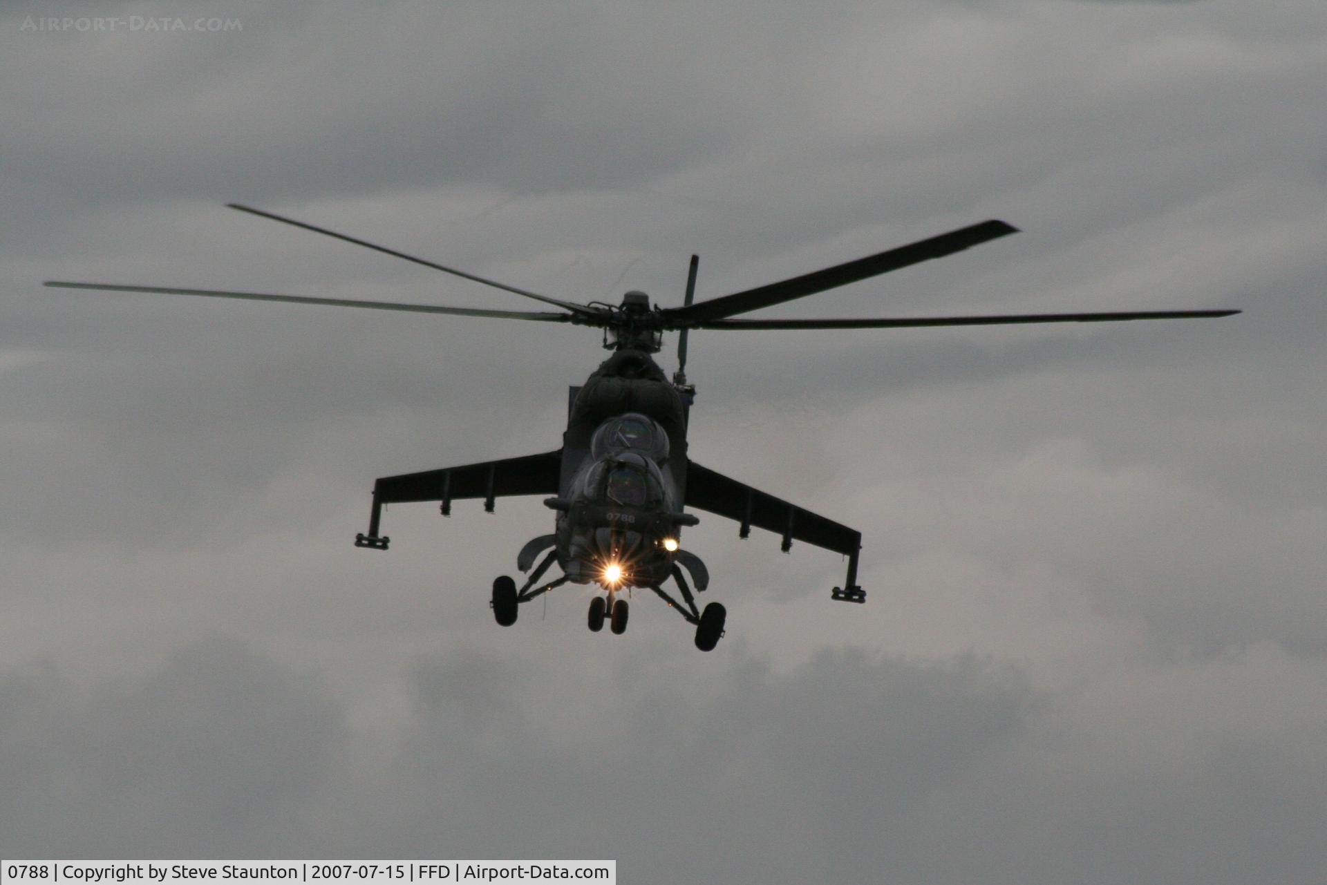 0788, Mil Mi-24V Hind E C/N 730788, Royal International Air Tattoo 2007