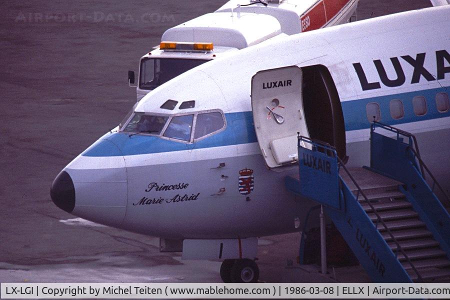LX-LGI, 1978 Boeing 737-2C9 C/N 21444, Luxair aircraft named 