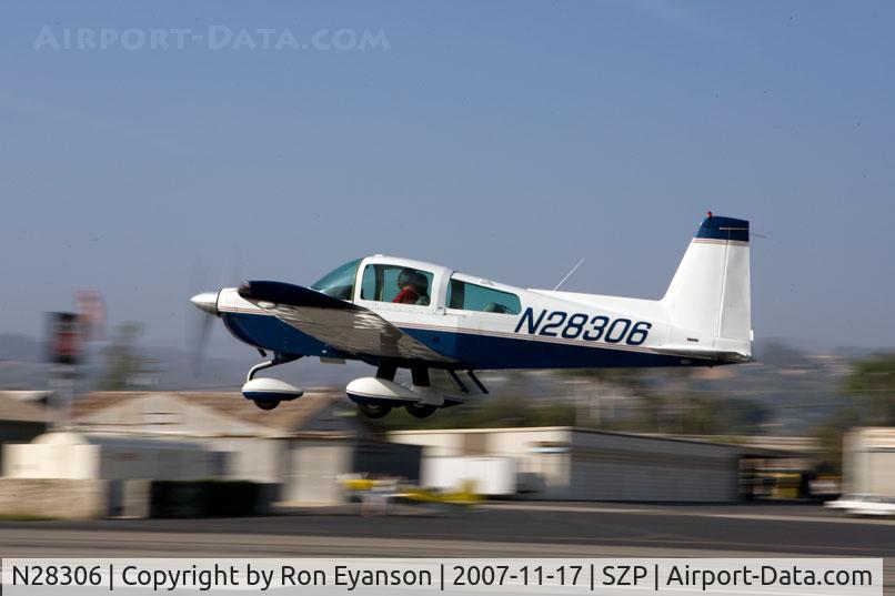 N28306, 1977 Grumman American AA-5B Tiger C/N AA5B0550, Grumman