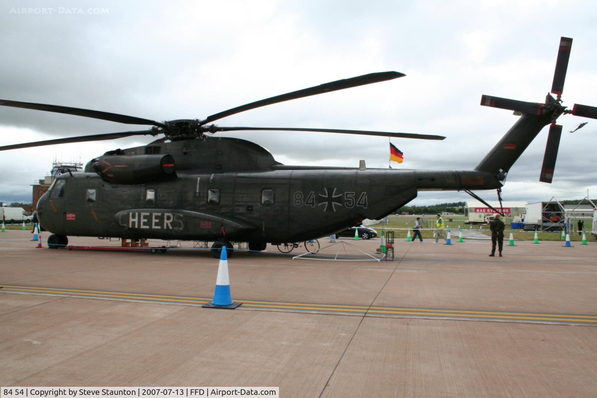 84 54, Sikorsky (VFW-Fokker) CH-53G C/N V65-052, Royal International Air Tattoo 2007