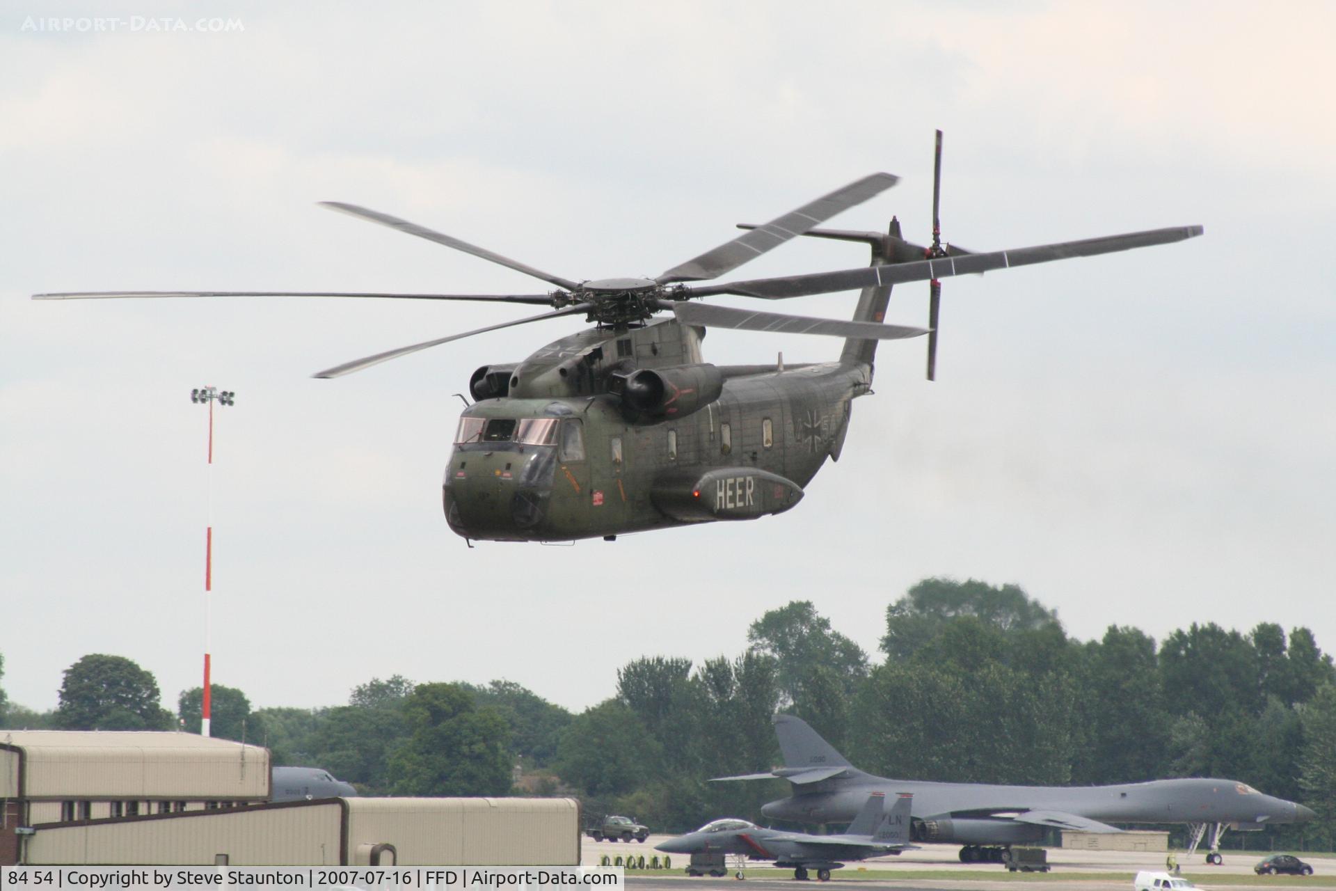 84 54, Sikorsky (VFW-Fokker) CH-53G C/N V65-052, Royal International Air Tattoo 2007