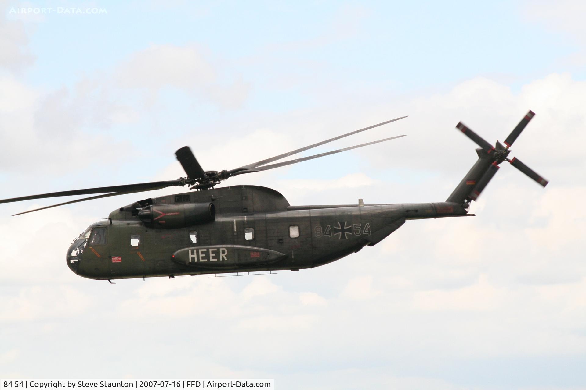 84 54, Sikorsky (VFW-Fokker) CH-53G C/N V65-052, Royal International Air Tattoo 2007