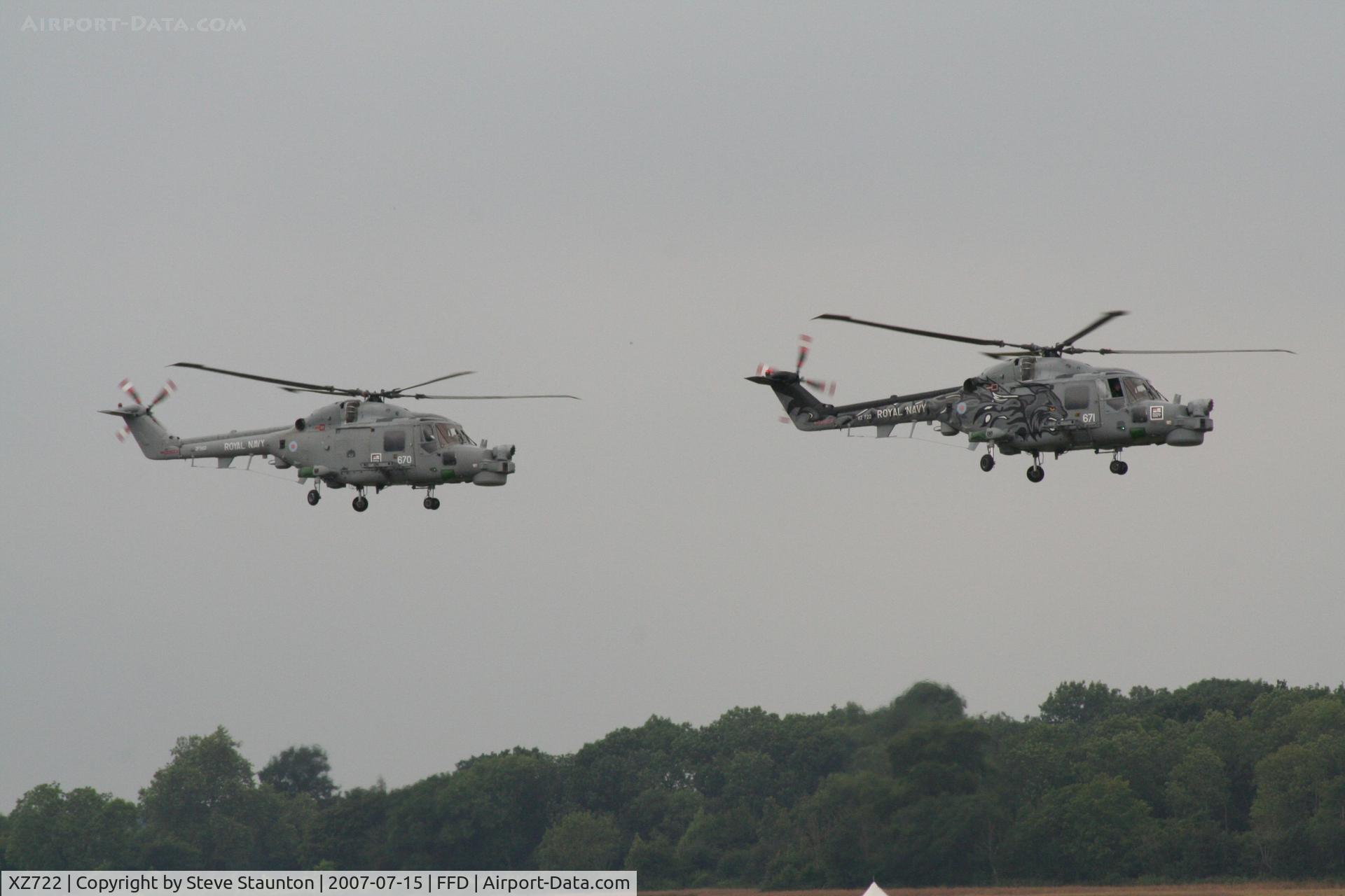 XZ722, 1980 Westland Lynx HMA.8DSP C/N 177, Royal International Air Tattoo 2007