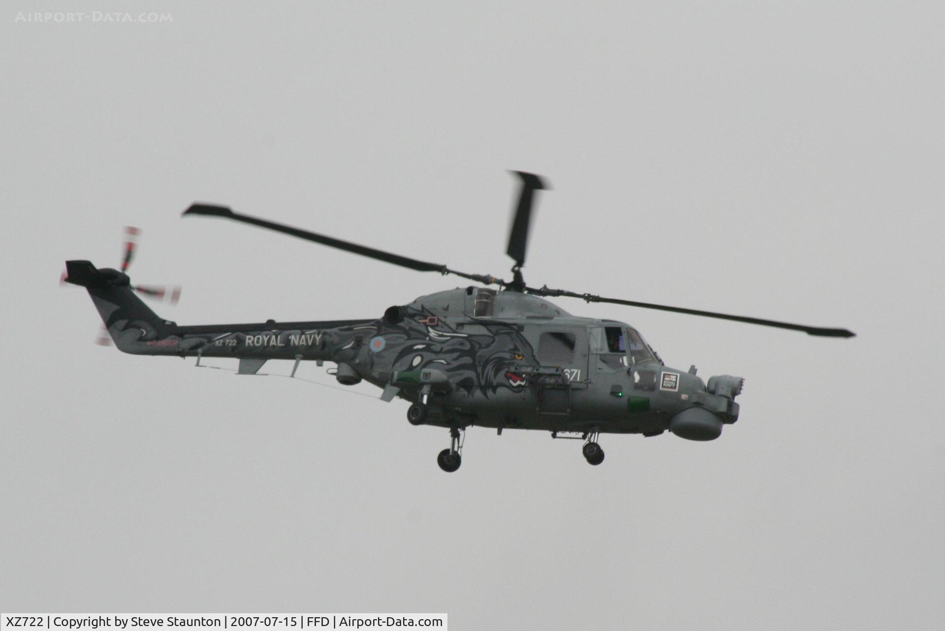 XZ722, 1980 Westland Lynx HMA.8DSP C/N 177, Royal International Air Tattoo 2007
