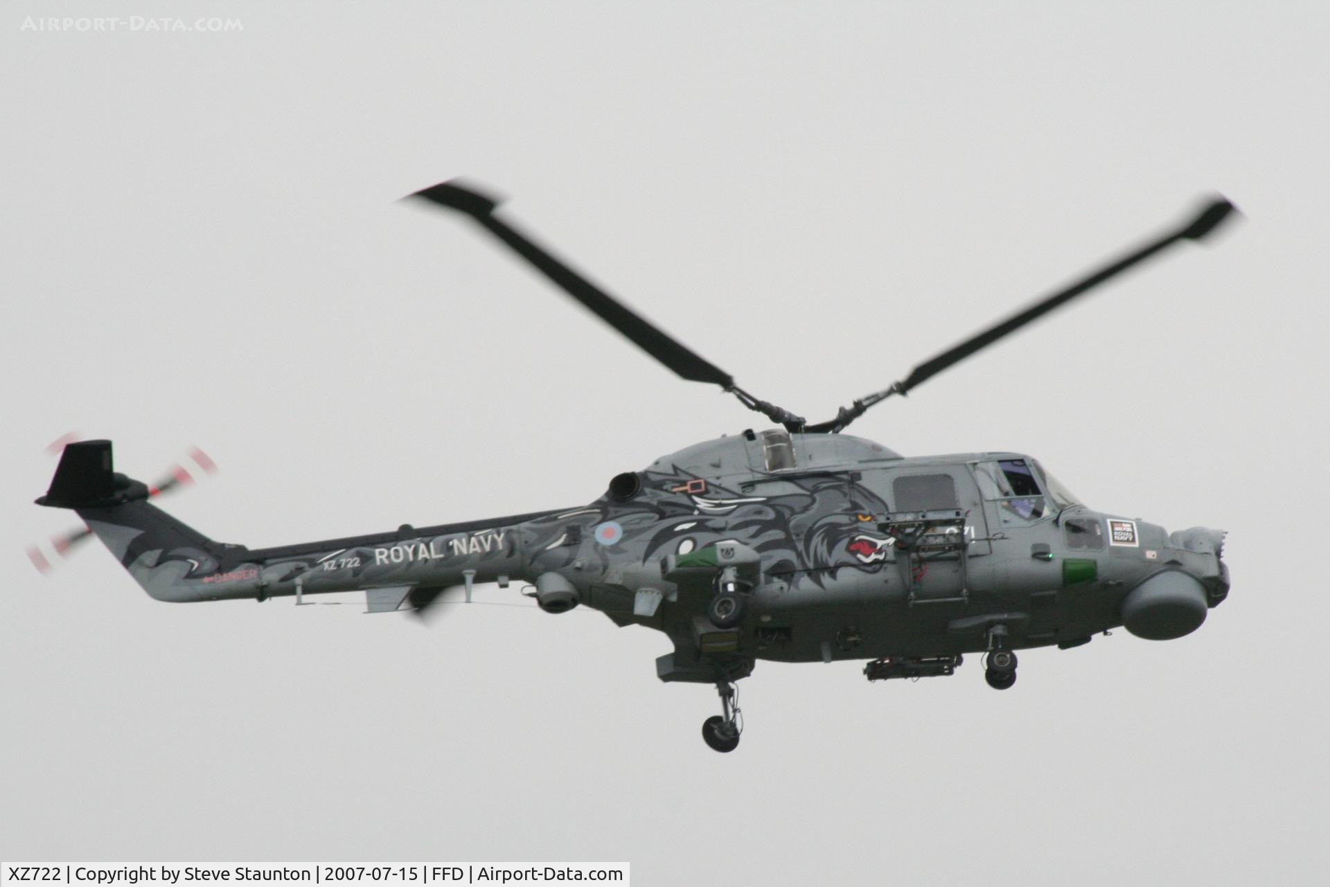XZ722, 1980 Westland Lynx HMA.8DSP C/N 177, Royal International Air Tattoo 2007