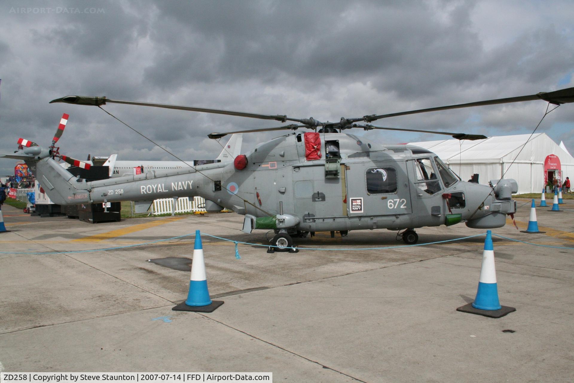 ZD258, 1983 Westland Lynx HMA.8 C/N 270, Royal International Air Tattoo 2007
