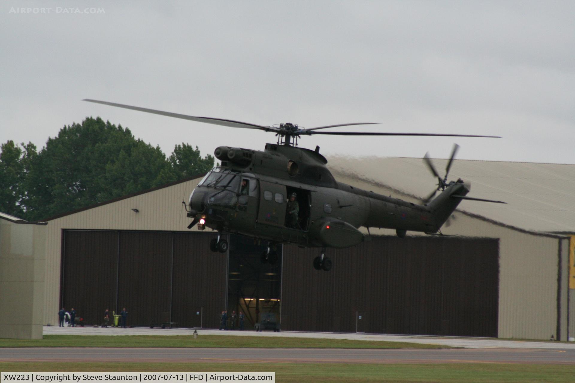 XW223, 1972 Westland Puma HC.1 C/N 1161, Royal International Air Tattoo 2007