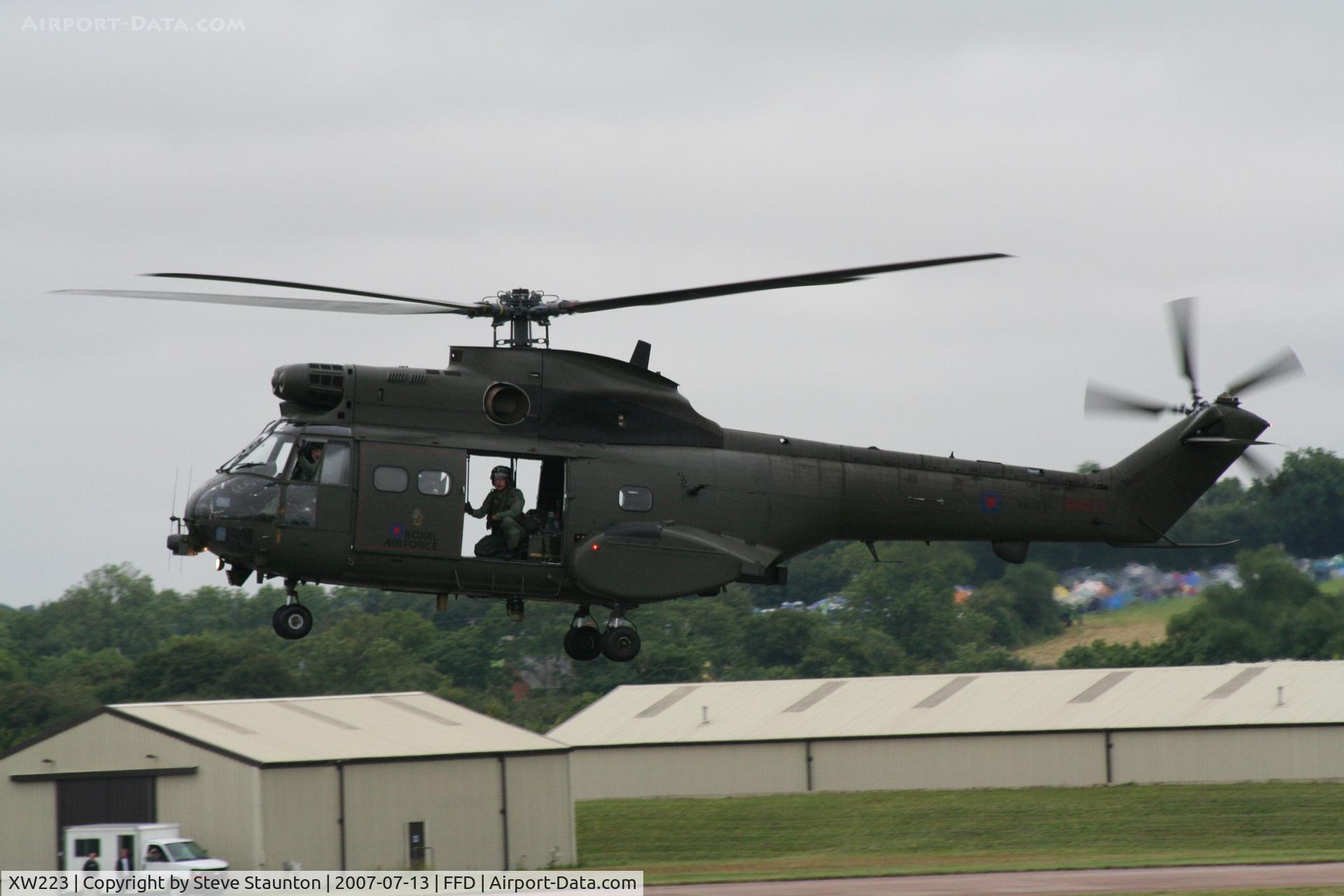 XW223, 1972 Westland Puma HC.1 C/N 1161, Royal International Air Tattoo 2007