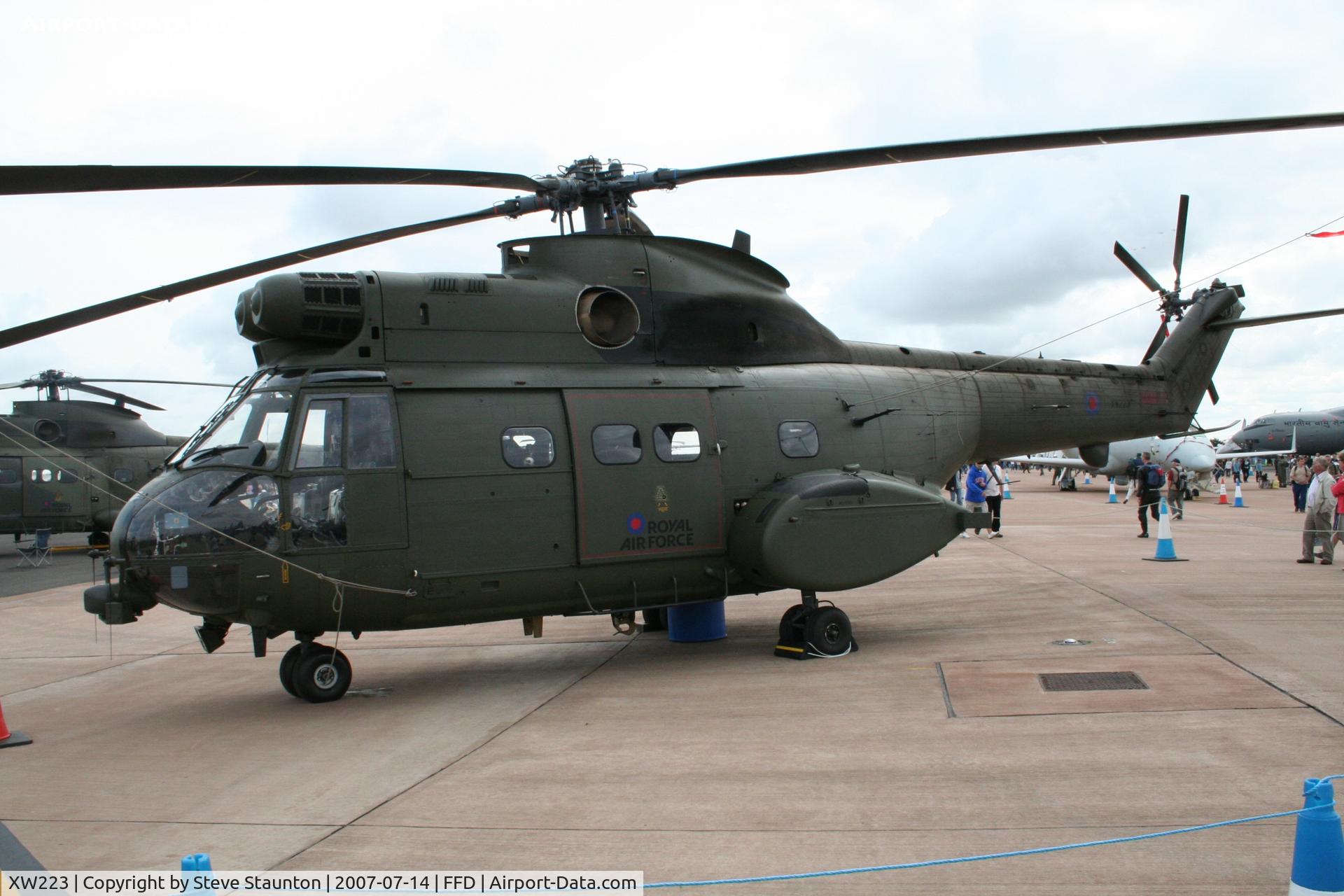 XW223, 1972 Westland Puma HC.1 C/N 1161, Royal International Air Tattoo 2007