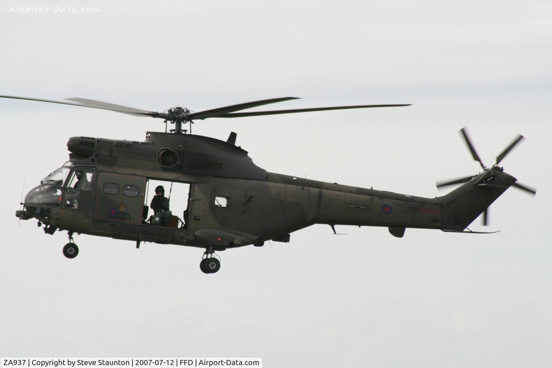 ZA937, 1980 Westland Puma HC.1 C/N 1643, Royal International Air Tattoo 2007