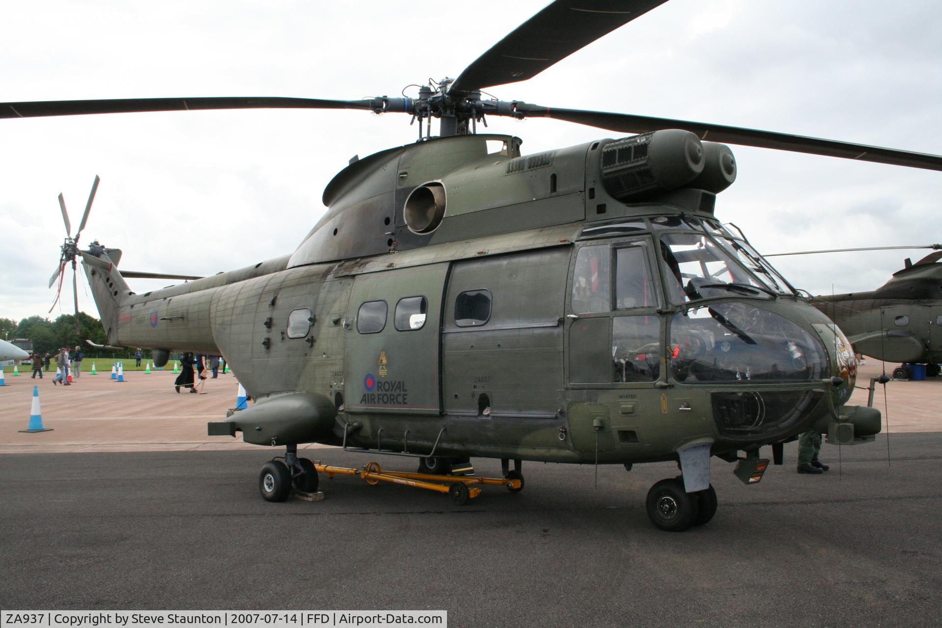 ZA937, 1980 Westland Puma HC.1 C/N 1643, Royal International Air Tattoo 2007