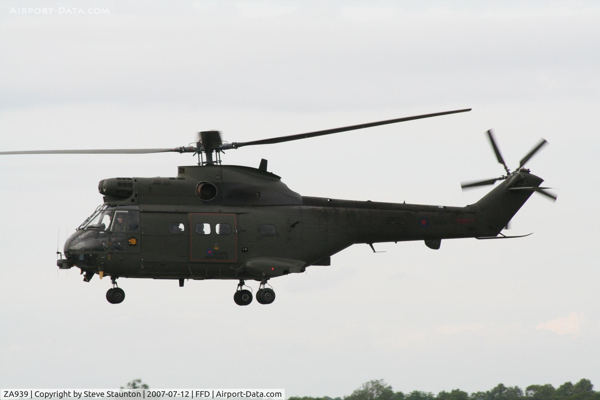 ZA939, 1980 Westland Puma HC.1 C/N 1646, Royal International Air Tattoo 2007