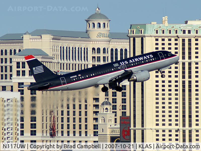 N117UW, 2000 Airbus A320-214 C/N 1224, US Airways / 2000 Airbus Industrie A320-214