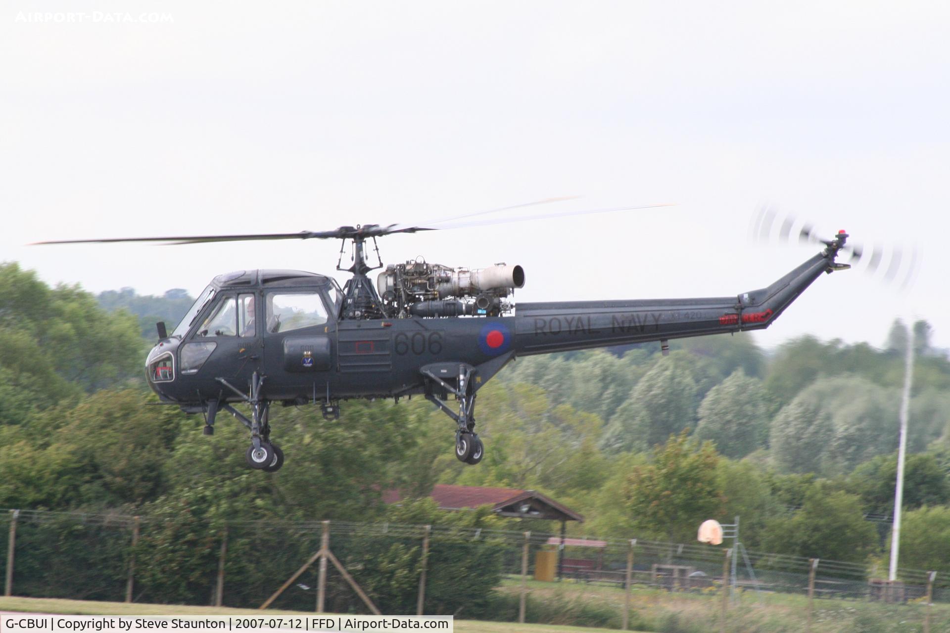 G-CBUI, 1964 Westland Wasp HAS.1 C/N F9590, Royal International Air Tattoo 2007