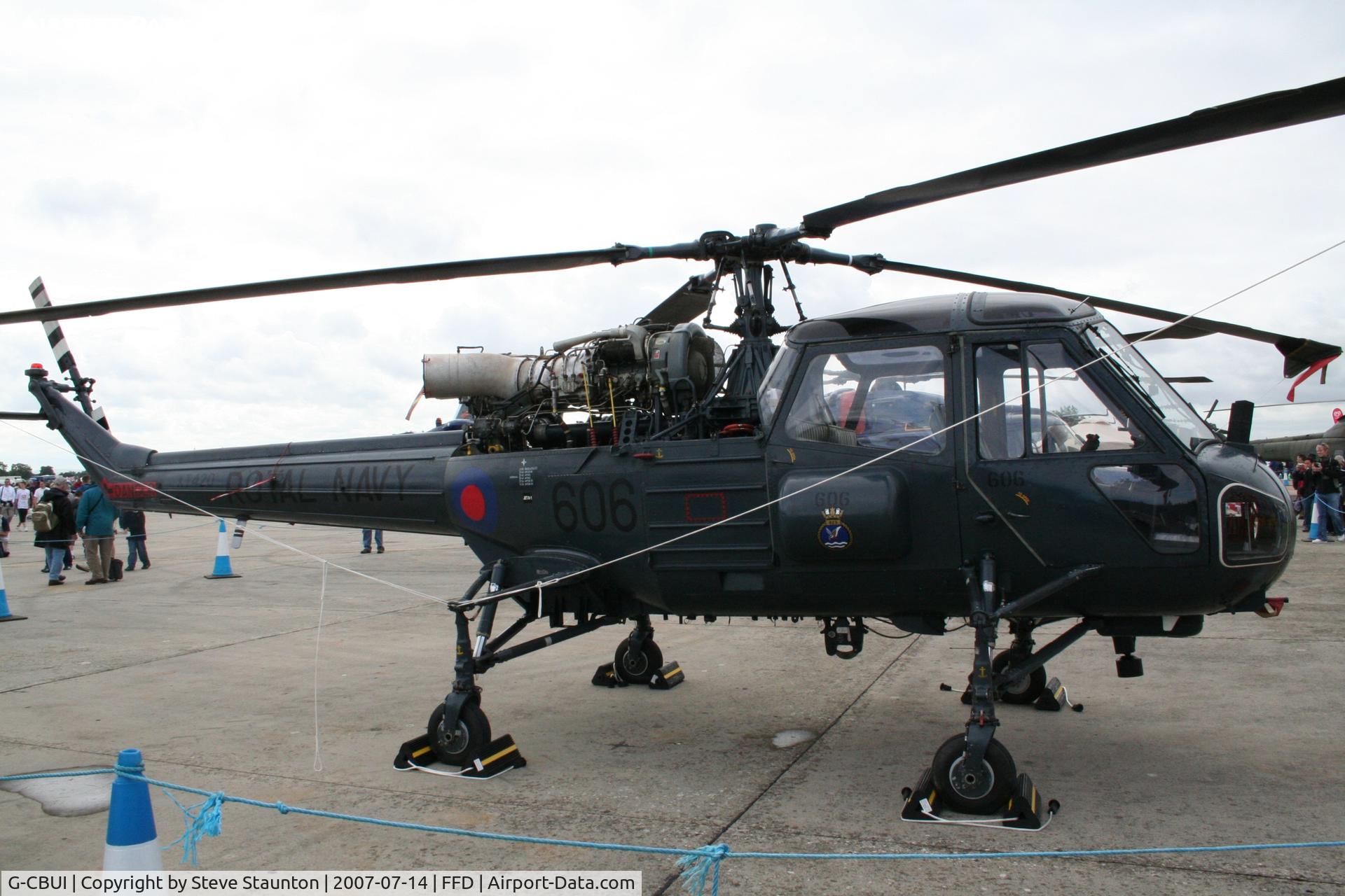 G-CBUI, 1964 Westland Wasp HAS.1 C/N F9590, Royal International Air Tattoo 2007