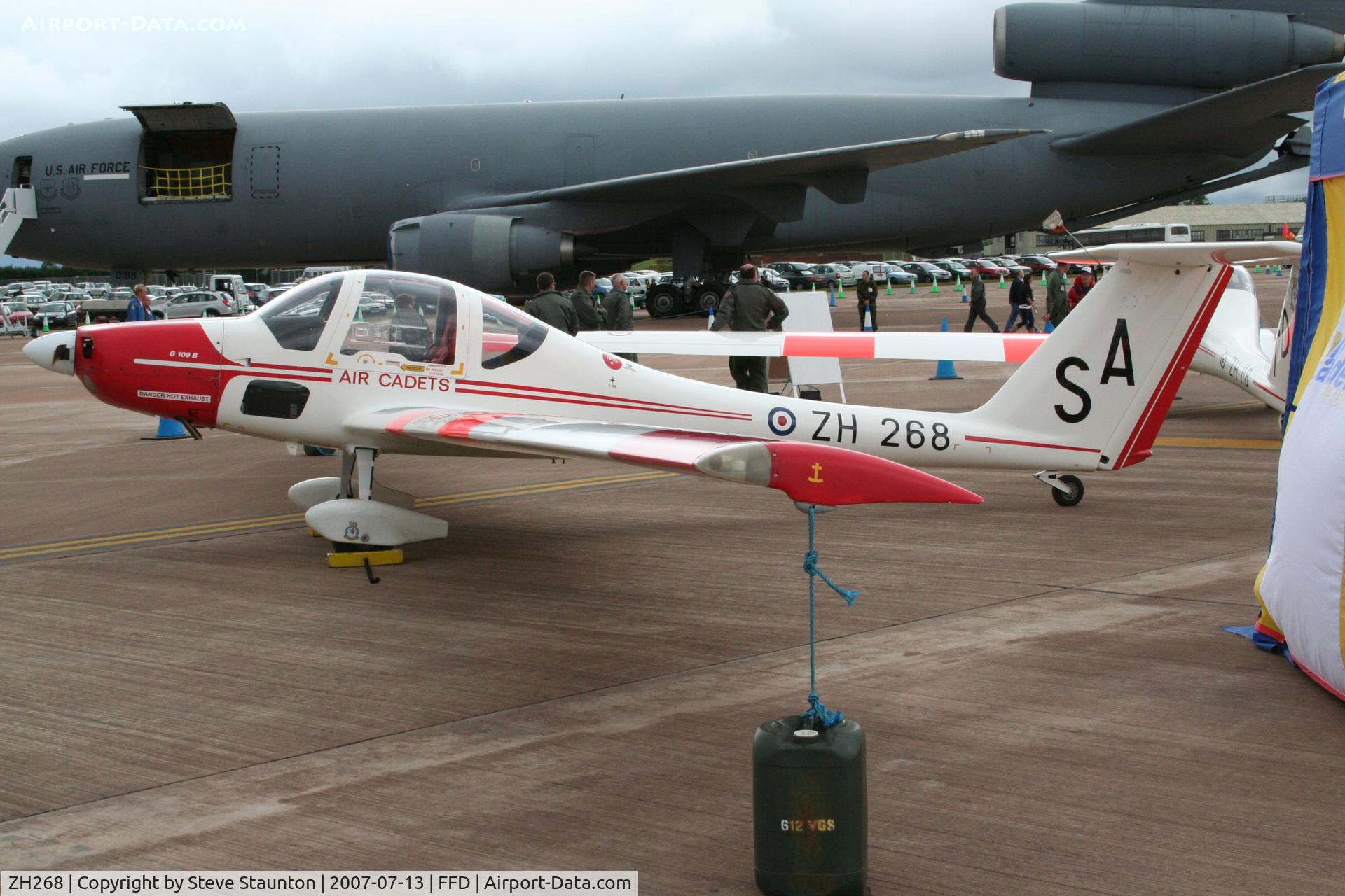 ZH268, Grob G-109B Vigilant T1 C/N 6568, Royal International Air Tattoo 2007