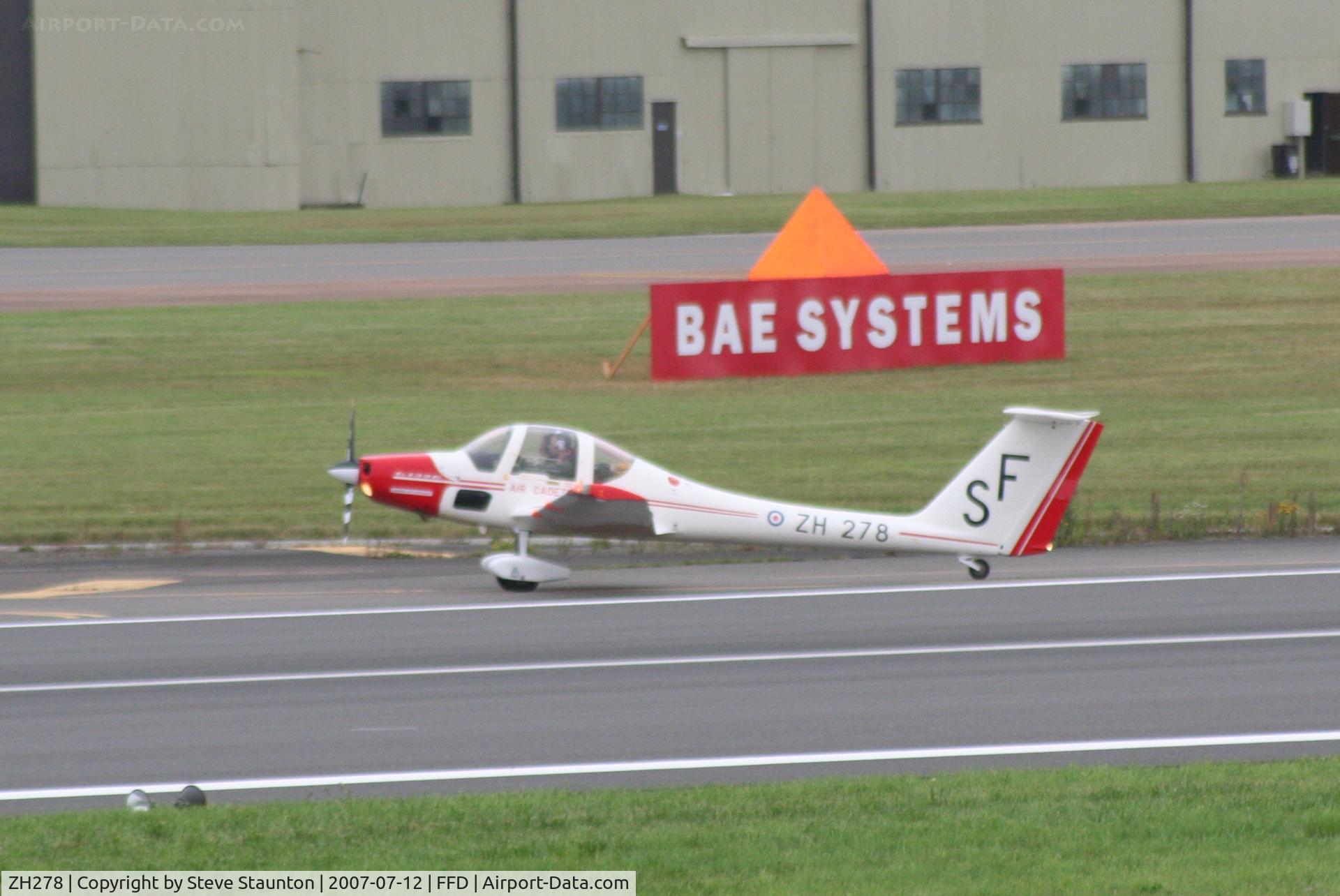 ZH278, Grob G-109B Vigilant T1 C/N 6510, Royal International Air Tattoo 2007