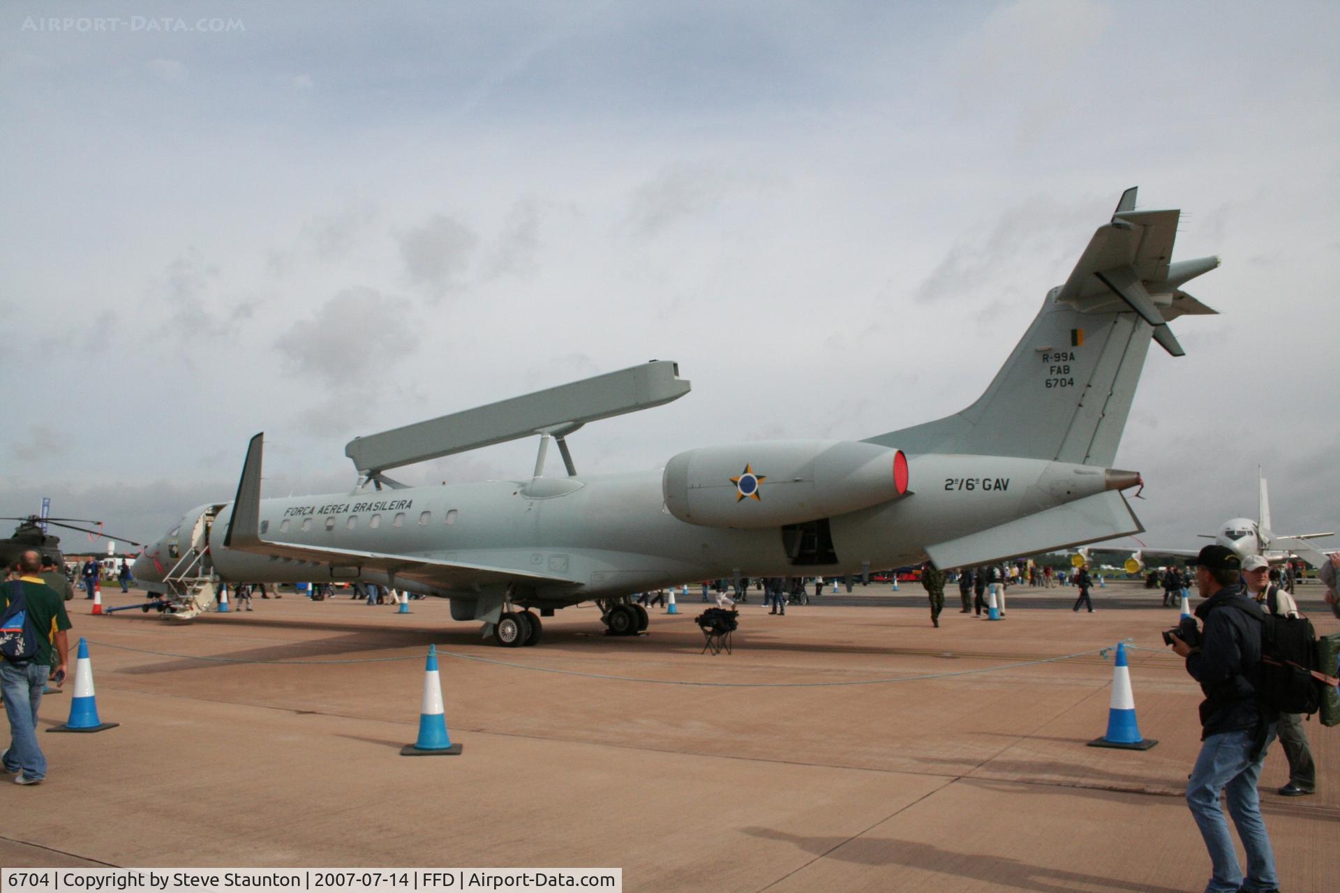 6704, Embraer R-99A (EMB-145SA) C/N 145392, Royal International Air Tattoo 2007