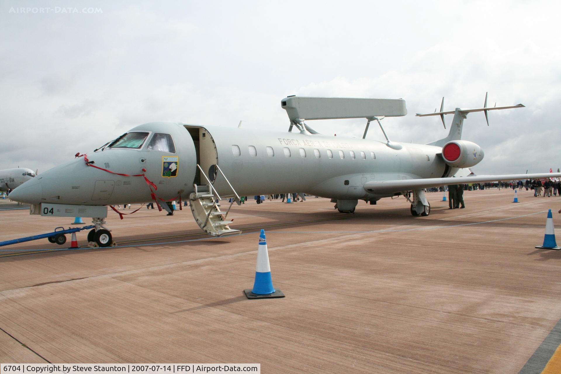 6704, Embraer R-99A (EMB-145SA) C/N 145392, Royal International Air Tattoo 2007