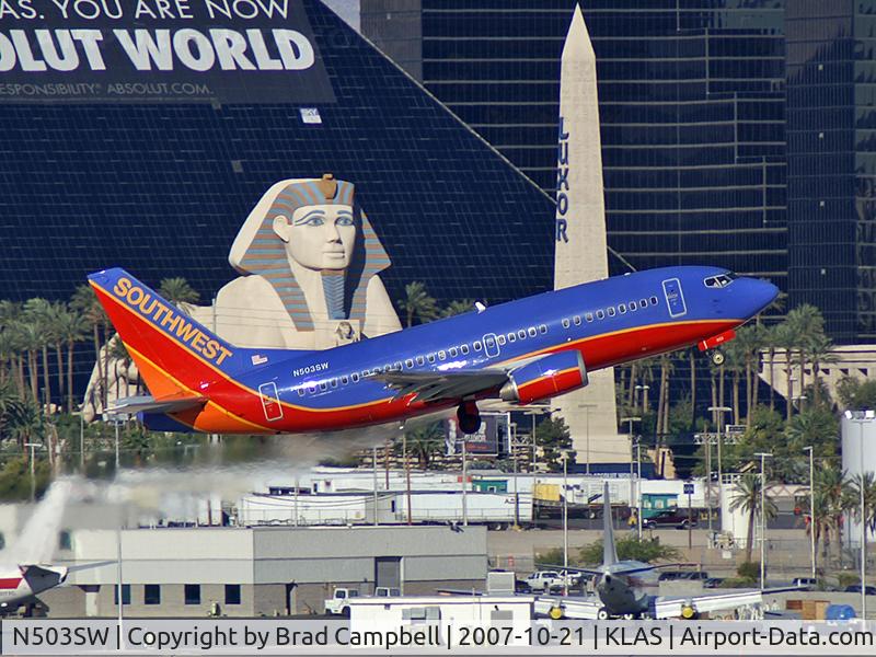 N503SW, 1990 Boeing 737-5H4 C/N 24180, Southwest Airlines / 1990 Boeing 737-5H4