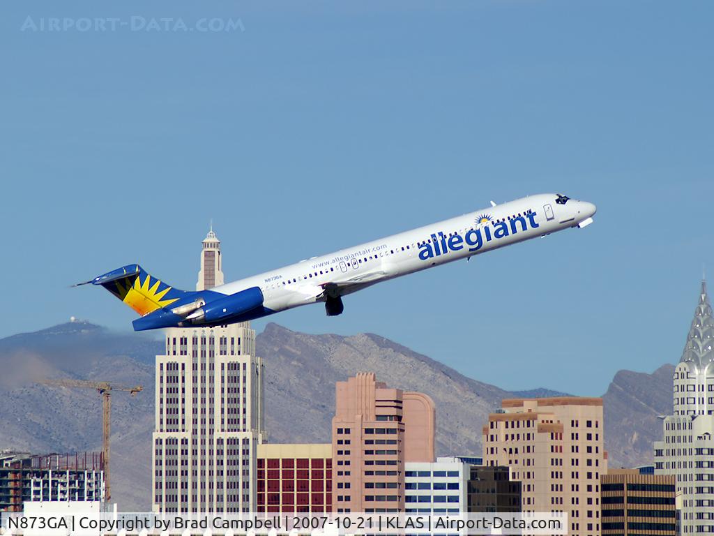 N873GA, 1988 McDonnell Douglas MD-83 (DC-9-83) C/N 49658, Allegiant Air / 1988 Mcdonnell Douglas Aircraft Co MD 83