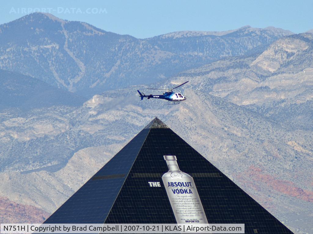 N751H, Eurocopter AS-350B-2 Ecureuil C/N 3403, SDH Capital Holdings LLC - Las Vegas, Nevada / Eurocopter AS 350 B2