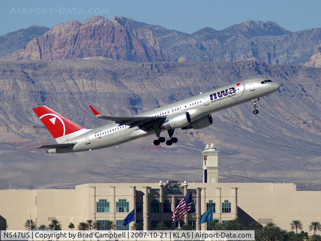 N547US, 1996 Boeing 757-251 C/N 26494, Northwest Airlines / 1996 Boeing 757-251