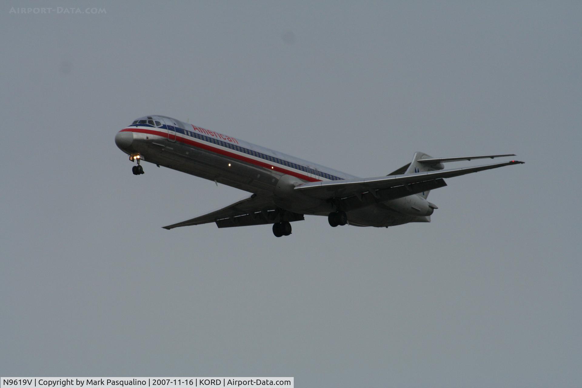N9619V, 1997 McDonnell Douglas MD-83 (DC-9-83) C/N 53566, MD-83