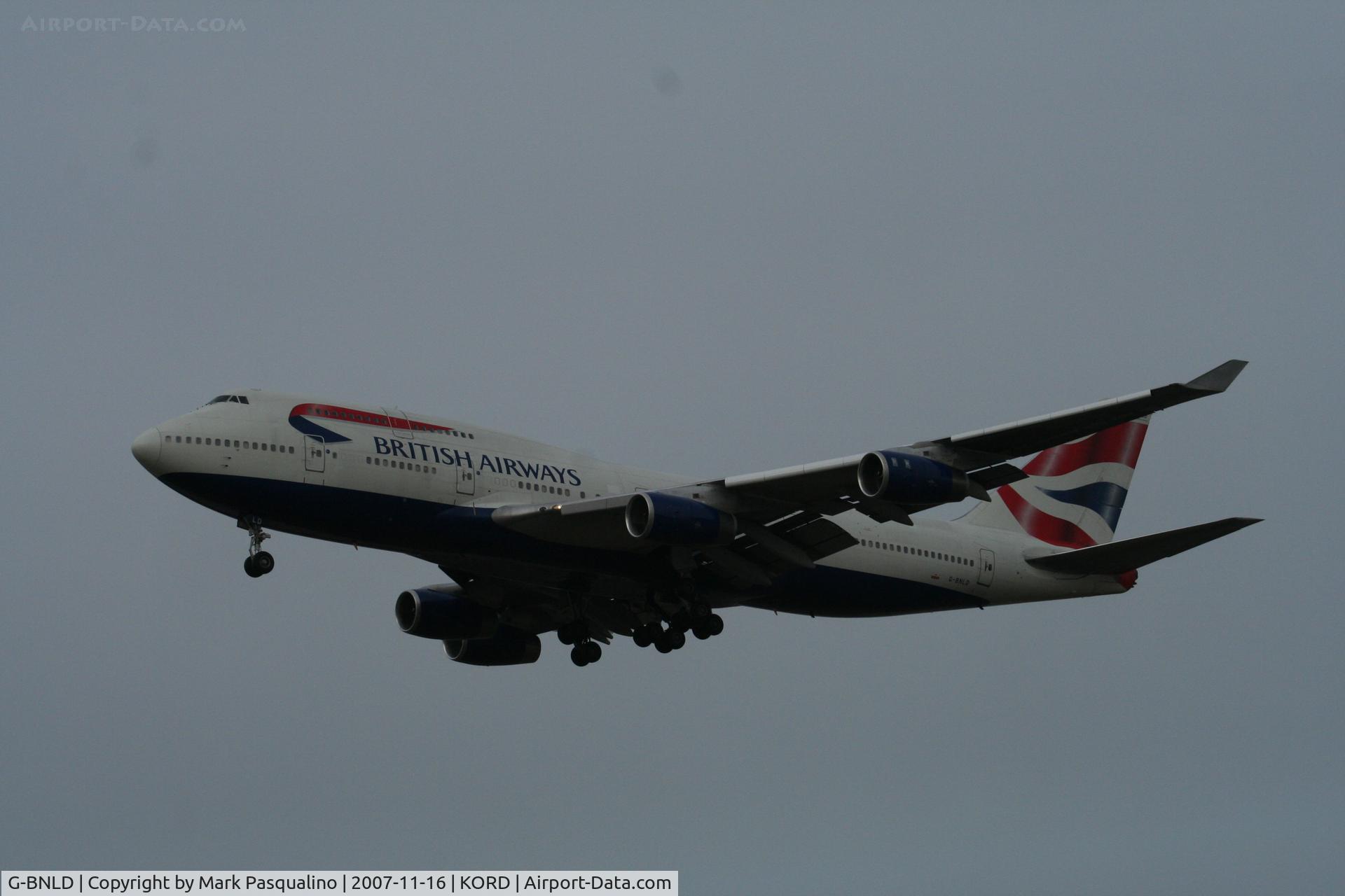 G-BNLD, 1989 Boeing 747-436 C/N 23911, Boeing 747-400