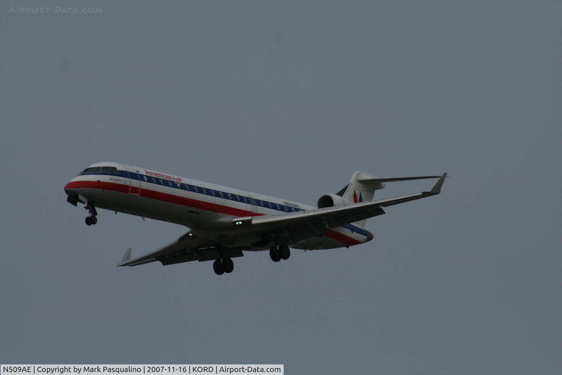 N509AE, 2003 Bombardier CRJ-701 (CL-600-2C10) Regional Jet C/N 10078, CL-600-2C10