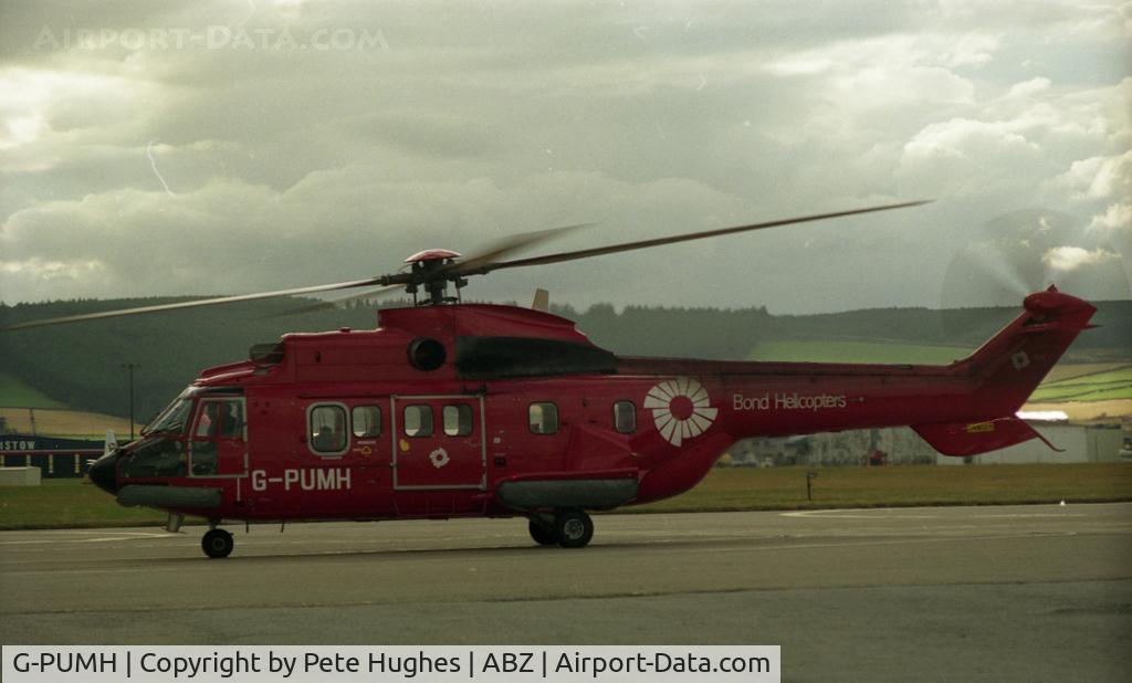 G-PUMH, 1984 Aerospatiale AS-332L Super Puma C/N 2101, G-PUMH at Aberdeen