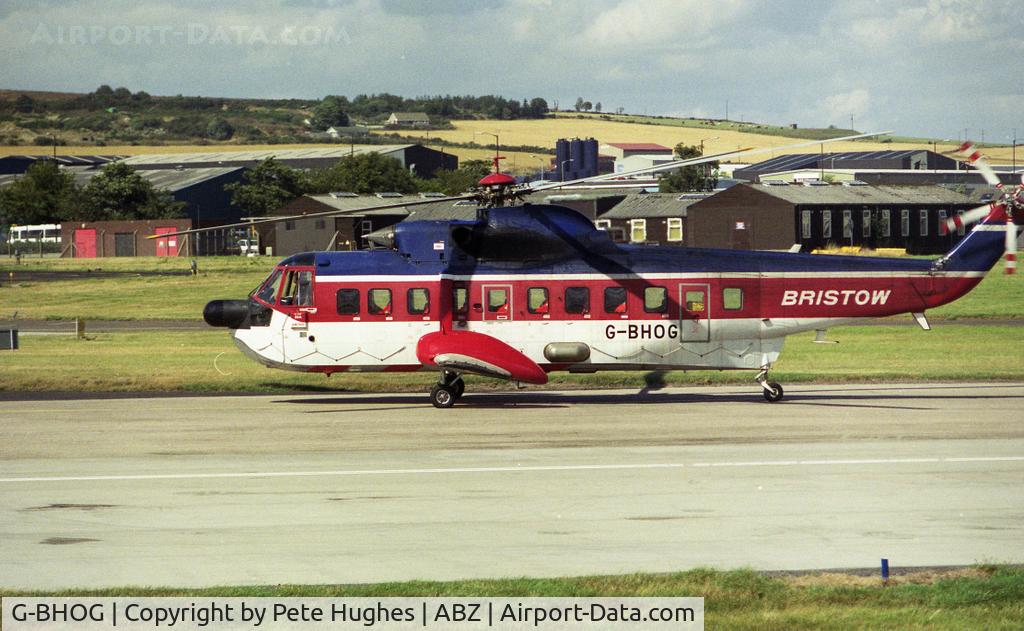 G-BHOG, 1980 Sikorsky S-61N C/N 61825, G-BHOG at Aberdeen