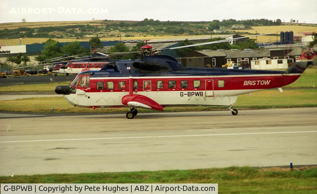 G-BPWB, 1979 Sikorsky S-61N C/N 61-822, G-BPWB at Aberdeen