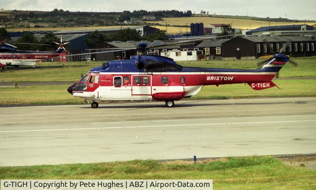 G-TIGH, 1982 Aerospatiale AS-332L Super Puma C/N 2034, G-TIGH at Aberdeen