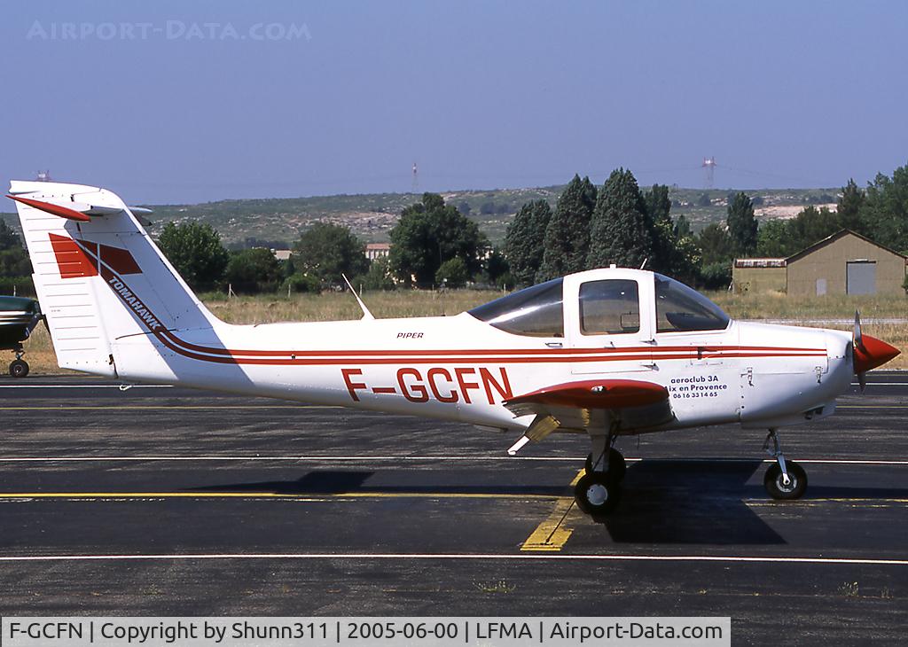 F-GCFN, Piper PA-38-112 Tomahawk Tomahawk C/N 3879A1148, Parked at the airfield
