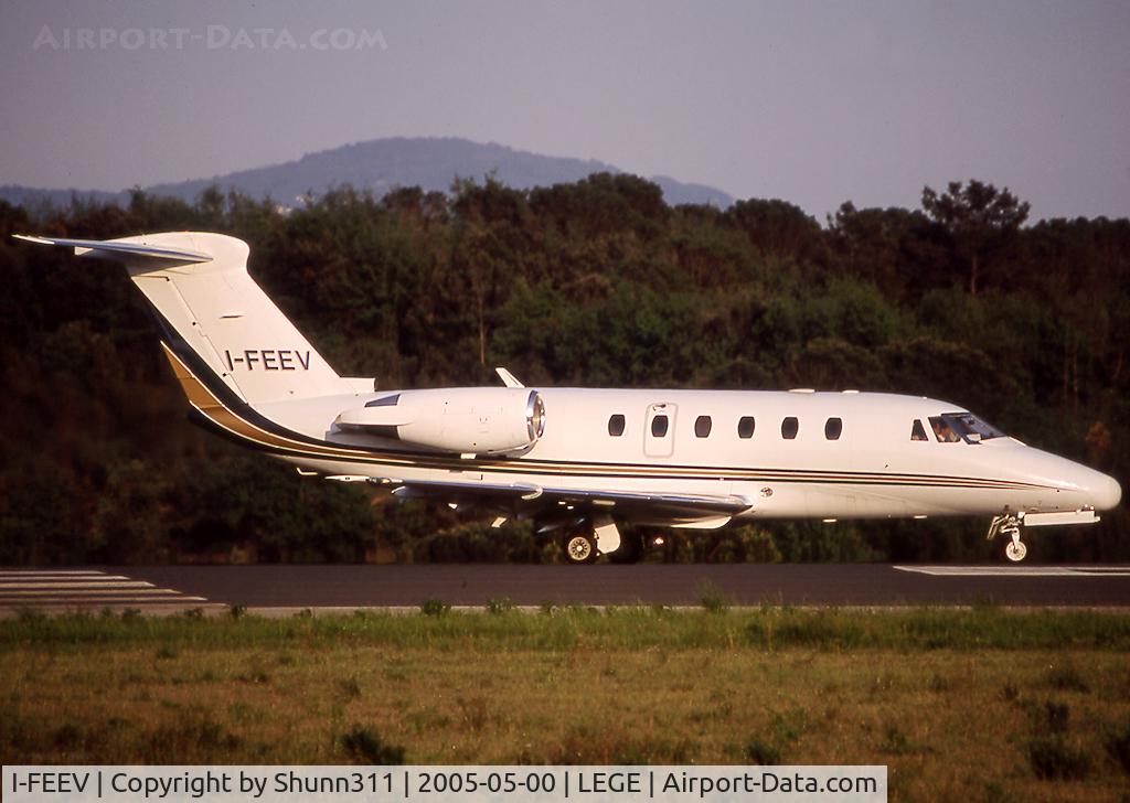 I-FEEV, 1986 Cessna 650 Citation III C/N 650-0105, Ready to take off rwy 20