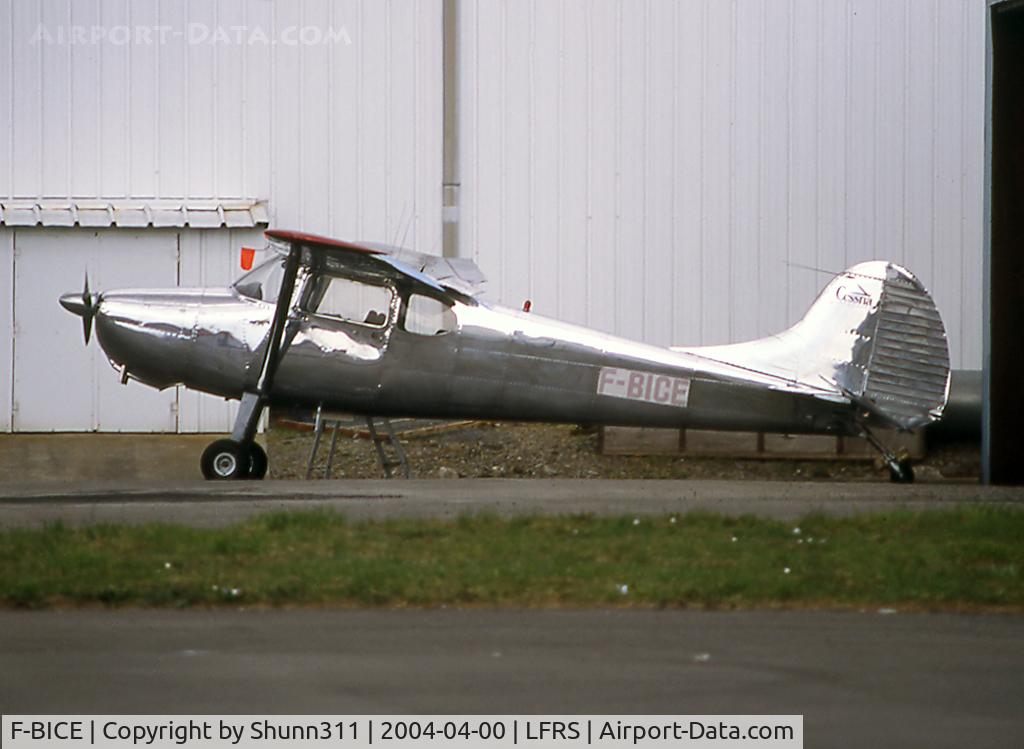 F-BICE, Cessna 170B C/N 26436, Parked at the General Aviation apron