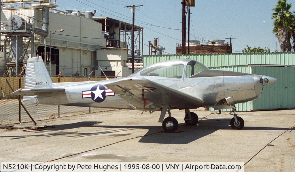N5210K, 1950 Ryan Navion A C/N NAV-4-2110, N5210K Navion at Van Nuys
