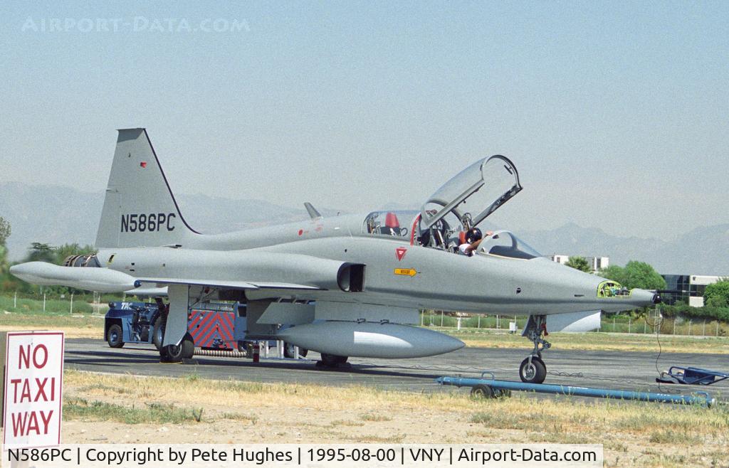 N586PC, 1966 Northrop F-5B Freedom Fighter C/N 9066, N586PC  Northrop F-5B at Van Nuys