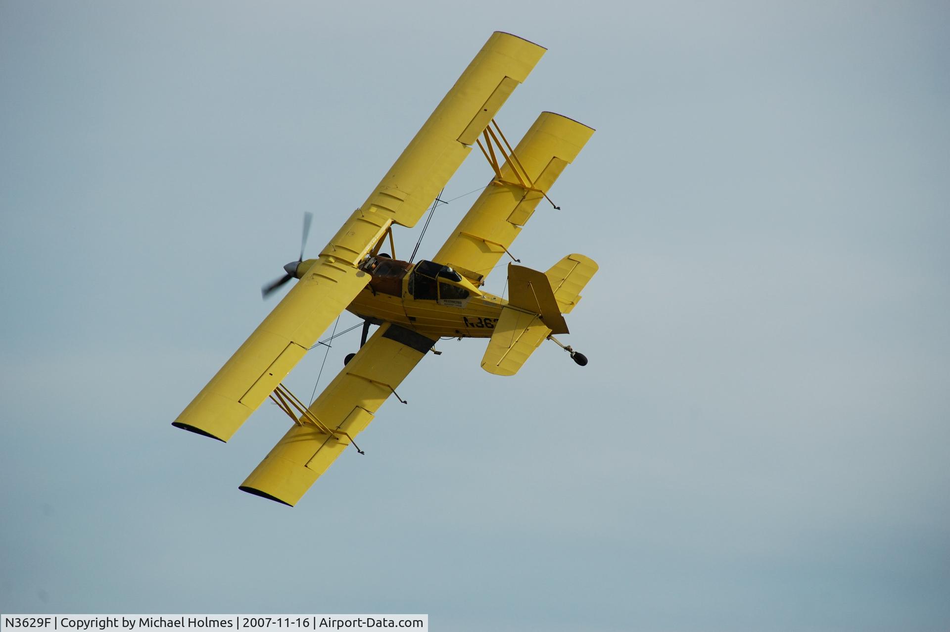 N3629F, 1984 Schweizer Aircraft Corp G-164B C/N 745B, Tracy CA