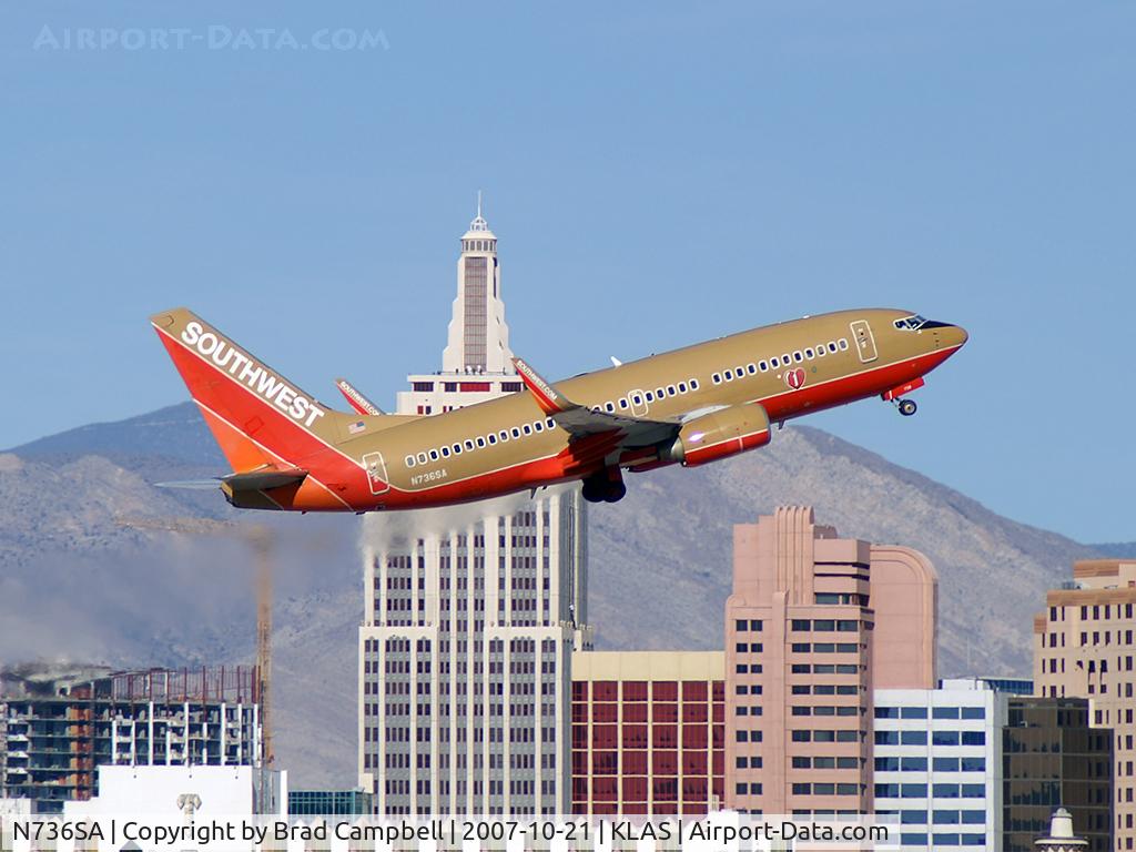 N736SA, 1999 Boeing 737-7H4 C/N 27868, Southwest Airlines / 1999 Boeing 737-7H4