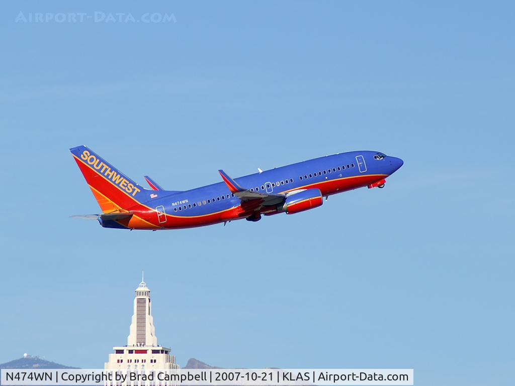 N474WN, 2004 Boeing 737-7H4 C/N 33861, Southwest Airlines / 2004 Boeing 737-7H4