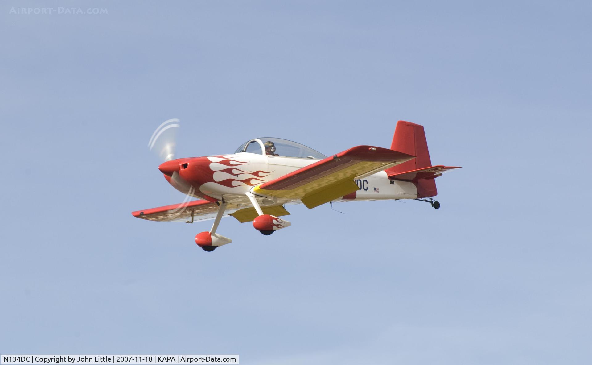 N134DC, 2003 Vans RV-8 C/N 8-1116, Approach to 17L