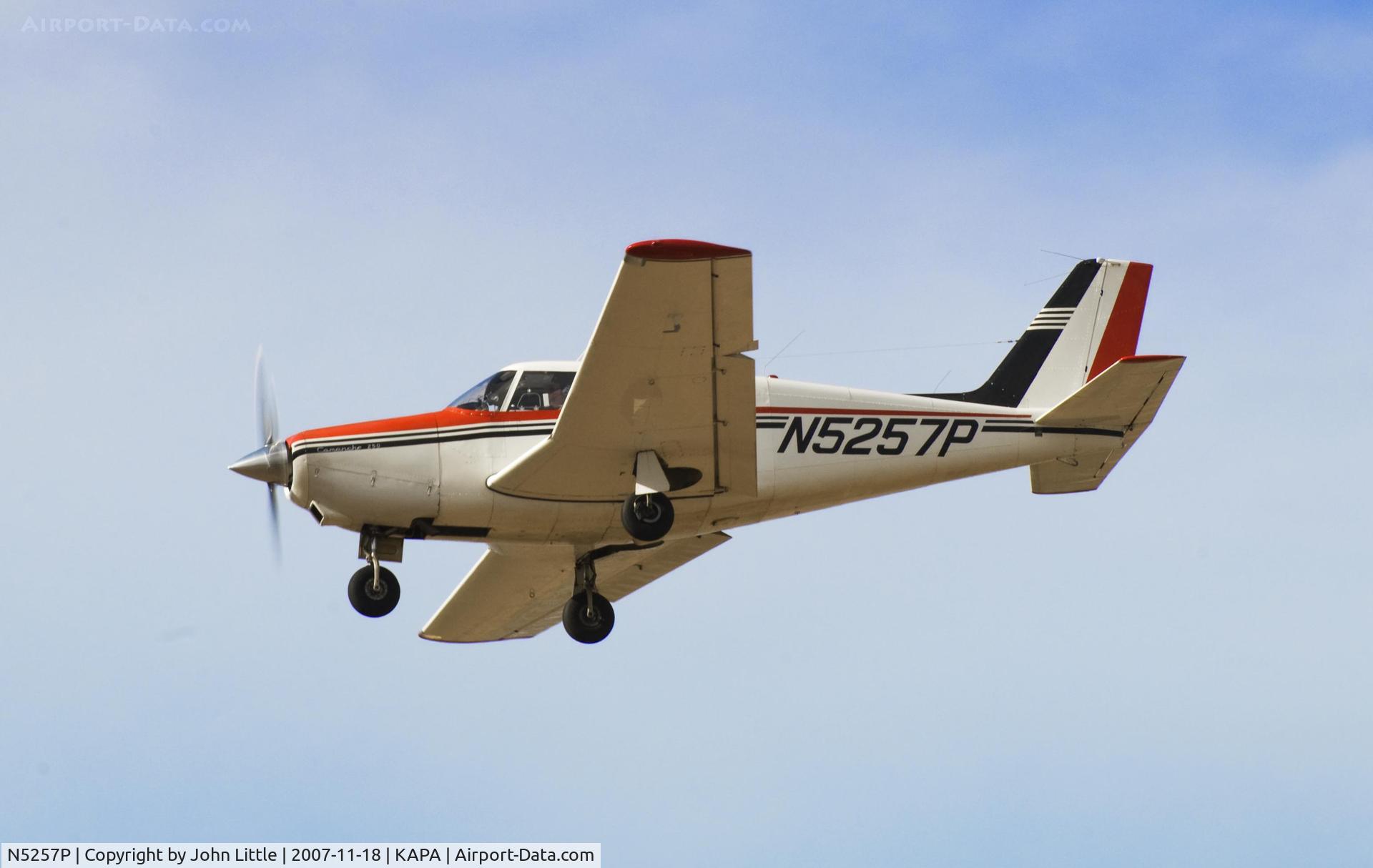 N5257P, 1958 Piper PA-24-250 Comanche C/N 24-289, Approach to 17L