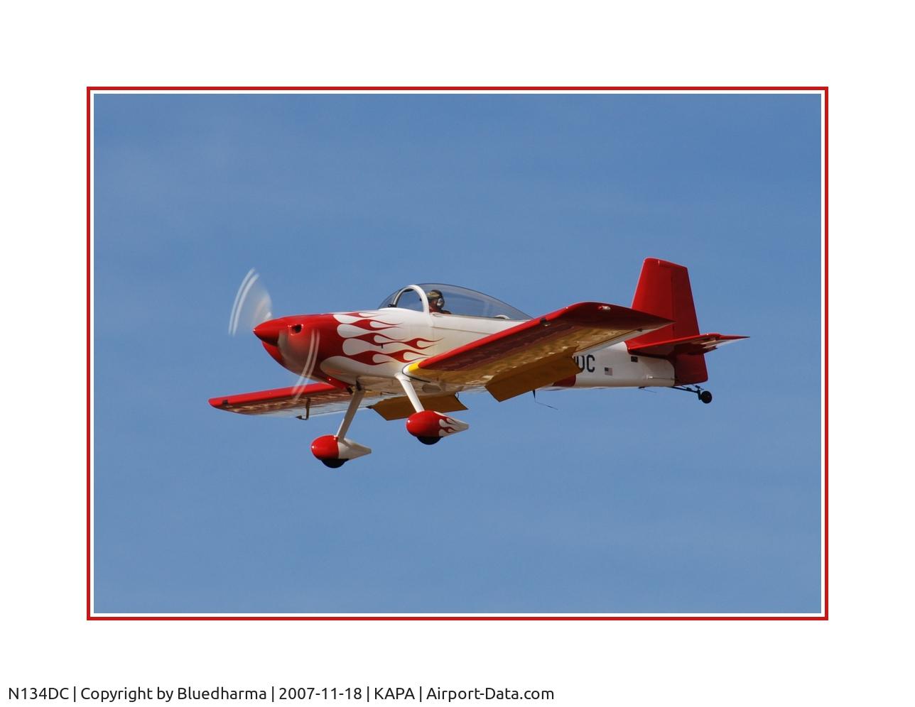 N134DC, 2003 Vans RV-8 C/N 8-1116, Approach to 17L