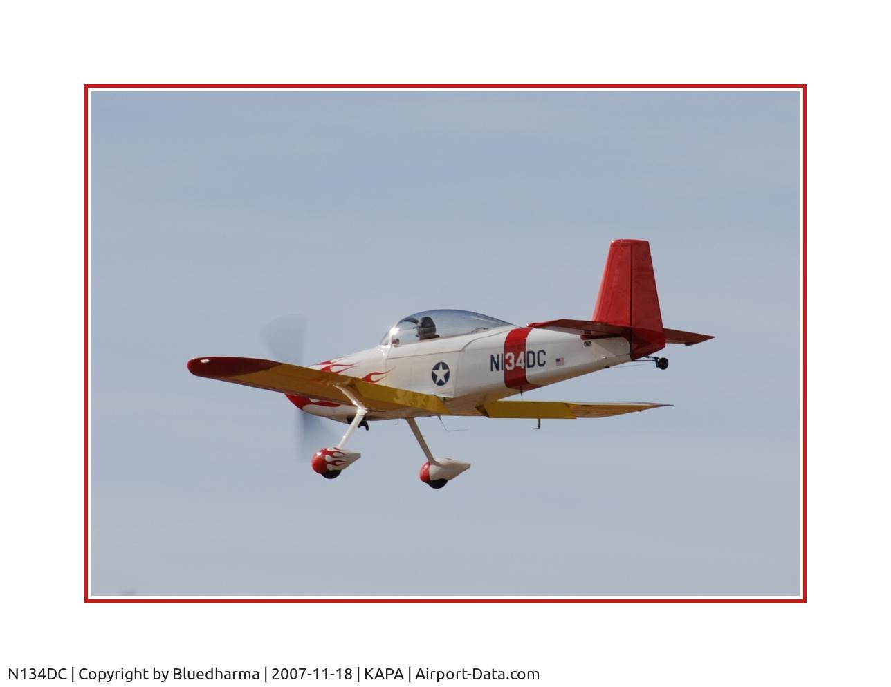 N134DC, 2003 Vans RV-8 C/N 8-1116, Approach to 17L