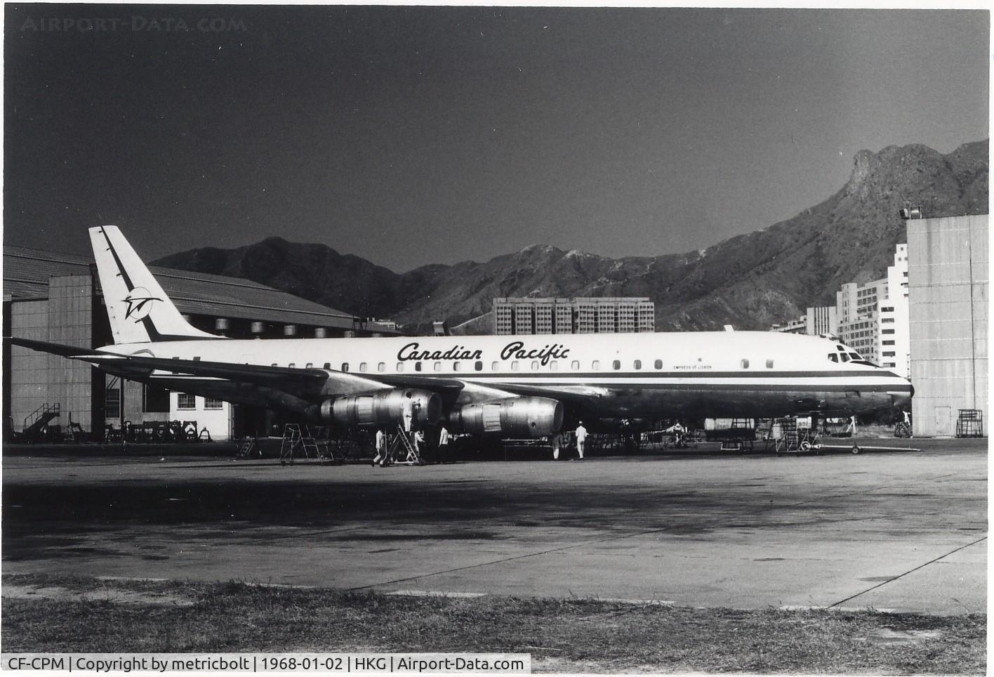 CF-CPM, 1966 Douglas DC-8-53 C/N 45809, 