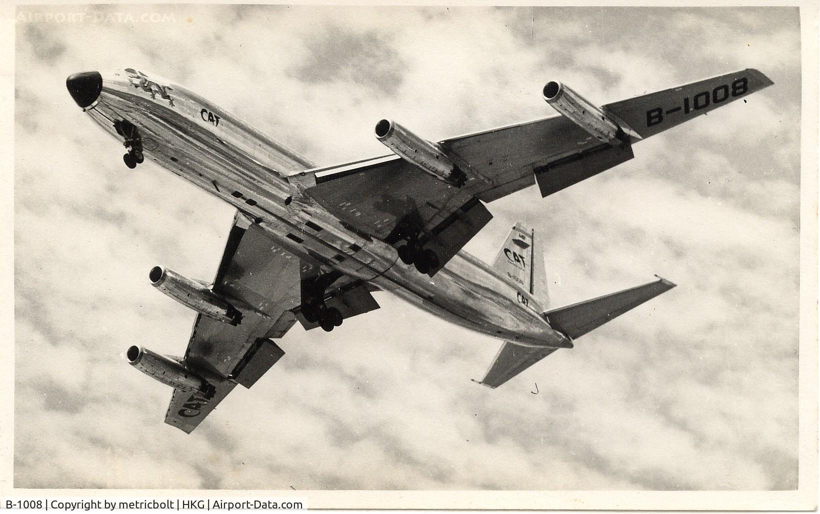 B-1008, 1961 Convair 880-22M-4 C/N 22-00-44M, Civil Air Transport(CAT)