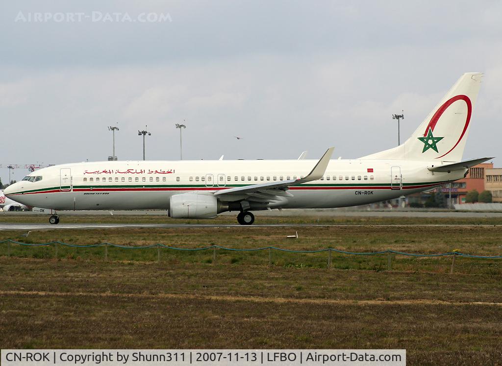 CN-ROK, 2006 Boeing 737-8B6 C/N 33064, Line up rwy 32R for departure