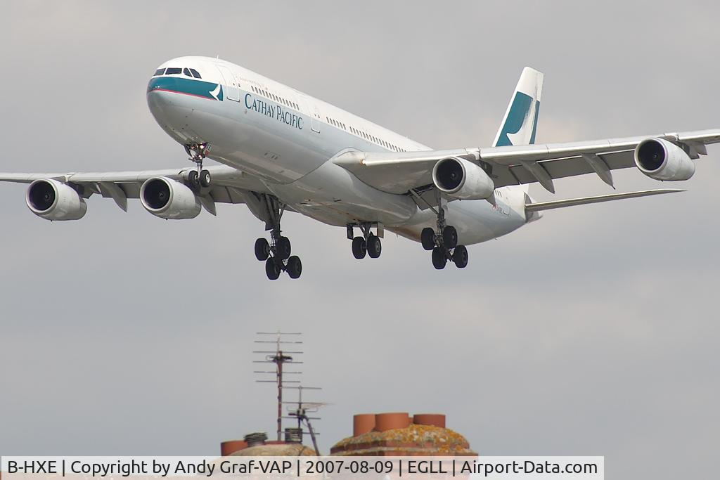 B-HXE, 1996 Airbus A340-313 C/N 157, Cathay Pacific A340-300